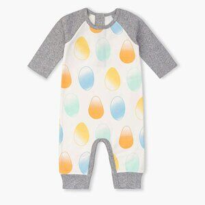 Little Slugger Romper - Easter Eggs